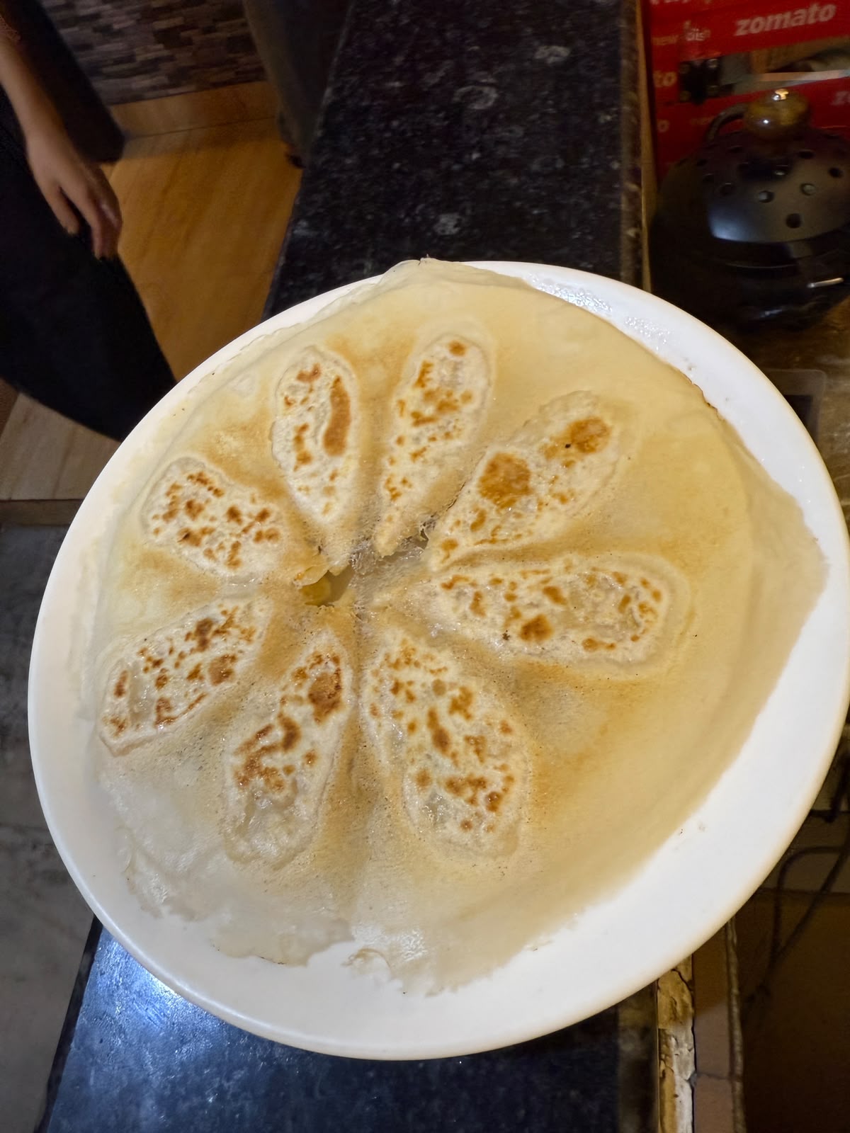 Pan-fried Kothey Momo